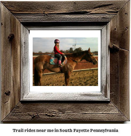 trail rides near me in South Fayette, Pennsylvania